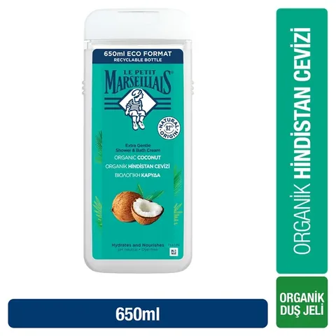 Le Petit Marseillais Shower Gel Coconut 650 ml