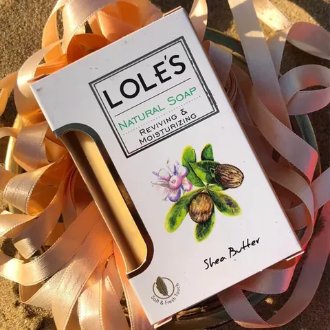 Lole Bio Sheabutterseife - Feuchtigkeitsspendend &amp; Beruhigend 150g