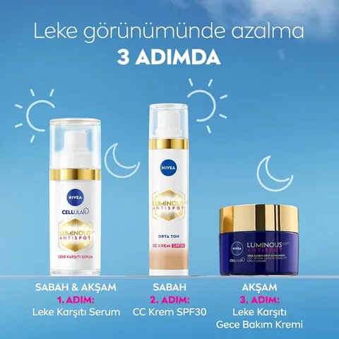 Unifiez & Protégez: Nivea Luminous 630 CC Crème Anti-Taches