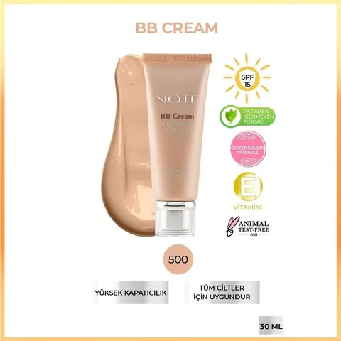 Note BB Cream 35 ml - Natürlicher Ton, SPF 15, Nährende Formel