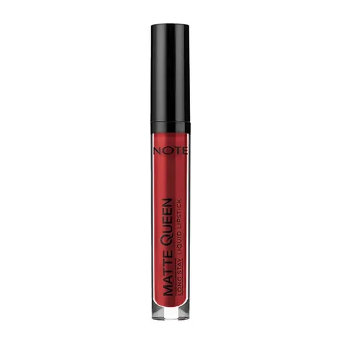 Note Matte Queen Lipstick Permanent Liquid Lipstick 15 Magestic Red 1 pcs