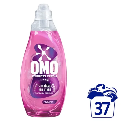 Omo Express Fresh Flüssigwaschmittel 1480ml
