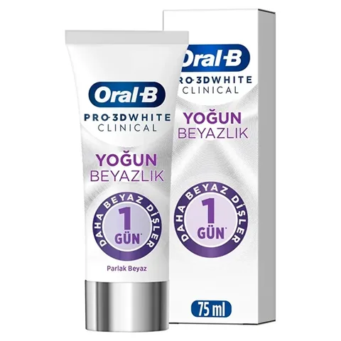 Oral-B Toothpaste Pro 3D White Clinical Bright Whiteness 75 ml