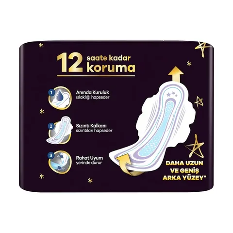 Orkid Sanitary Pad Ultra Extra Plus Night 5-Pack