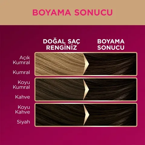 Palette Deluxe Hair Dye Brown No: 3-0 50 ml