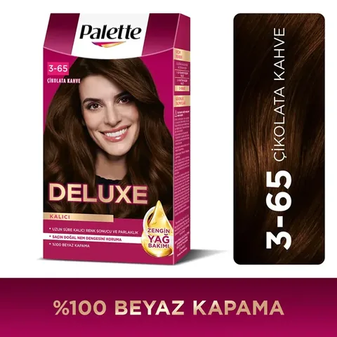 Palette Deluxe Hair Dye Chocolate Brown No: 3-65 50 ml