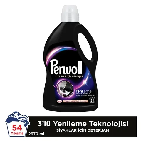 Perwoll Refresh-Black Flüssigwaschmittel 3000ml