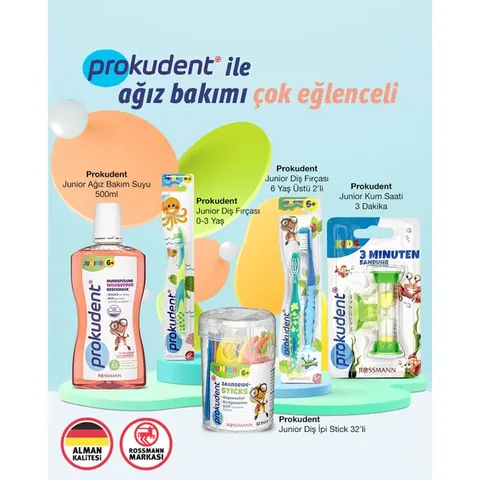 Prokudent Kinderzahnband - Sanft, Einfach, 32 Stück