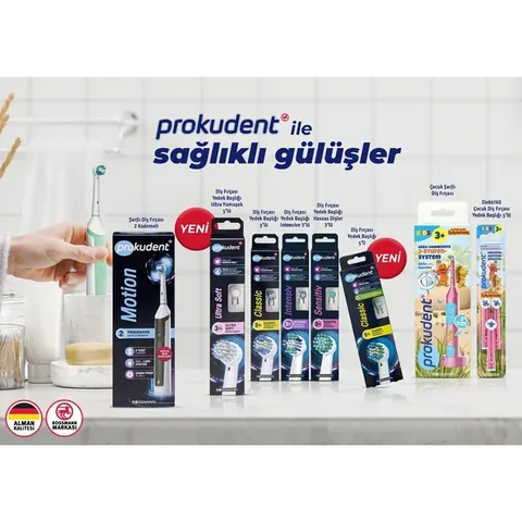Prokudent فرشاة أسنان بروكودنت رأس احتياطي قابل لإعادة الشحن، 5 قطع