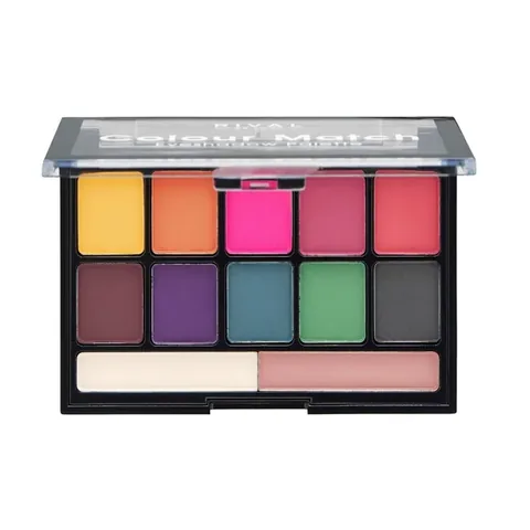 Rival de Loop Bunte Matte Lidschattenpalette - 1 Stück