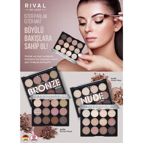 Rival de Loop Lidschattenpalette