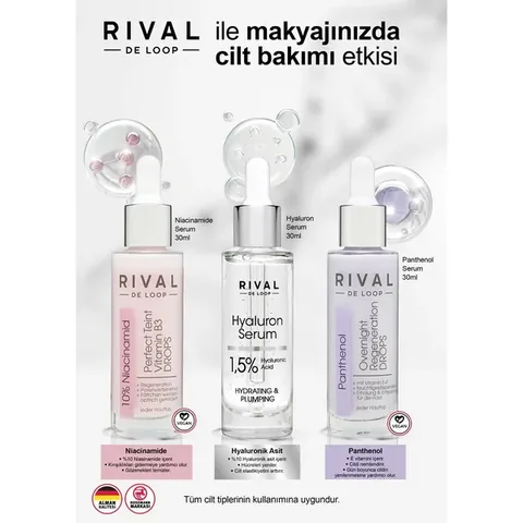Rival de Loop Hyaluron Gesichtsserum 30ml