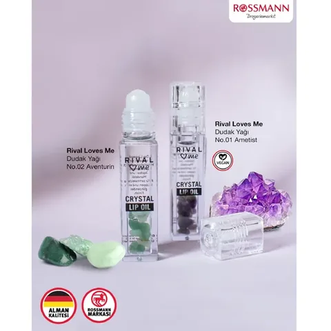 Rival Loves Me Kristall Lippenöl - Nährend &amp; Glänzend 1 Stück