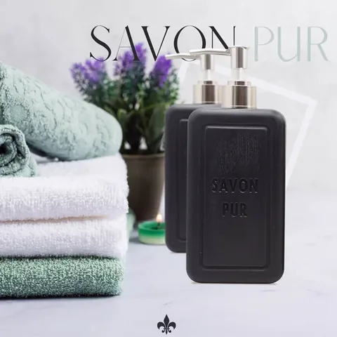 Savon De Royal Liquid Soap Luxury Vegan Pur Black 500 ml