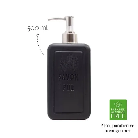 Savon De Royal Liquid Soap Luxury Vegan Pur Black 500 ml