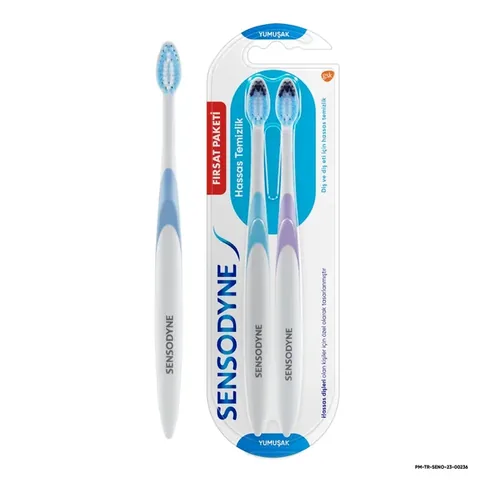 Sensodyne Toothbrush Sensitive Clean 2-Pack