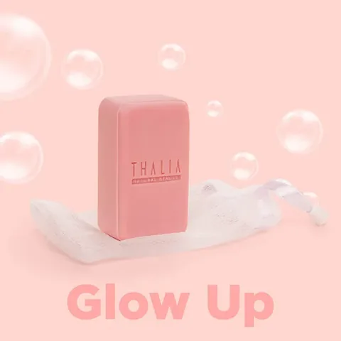 Thalia Natural Beauty صابون ثاليا الطبيعي للجمال بألياف نبات السنتيلا الآسيوية وخلاصة الكركديه 140 غرام