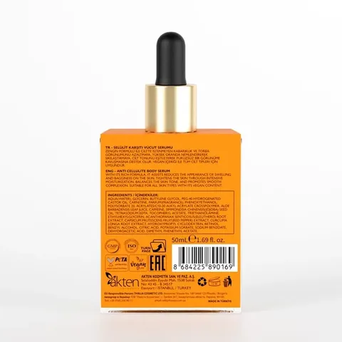 Сыворотка для тела Thalia Natural Beauty с женьшенем и кофеином для уменьшения целлюлита 50 мл