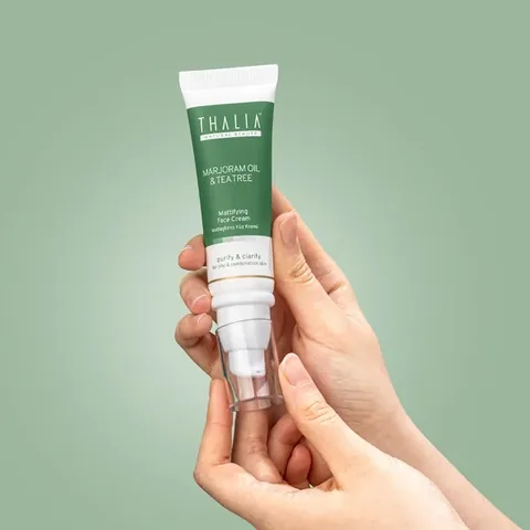 Крем для лица матирующий с душицей Thalia Natural Beauty 50 мл