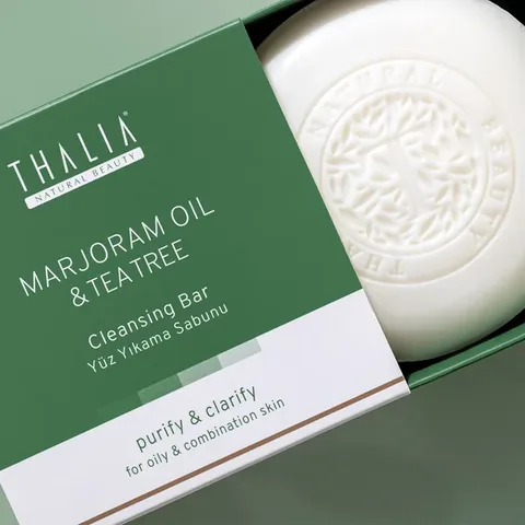 Мыло для ухода за кожей с майораном Thalia Natural Beauty 120 г