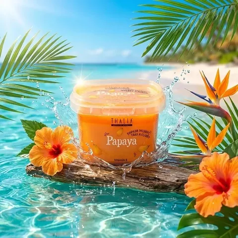 Thalia Natural Beauty Neon Sugar Papaya Scented Body Peeling 300 gr