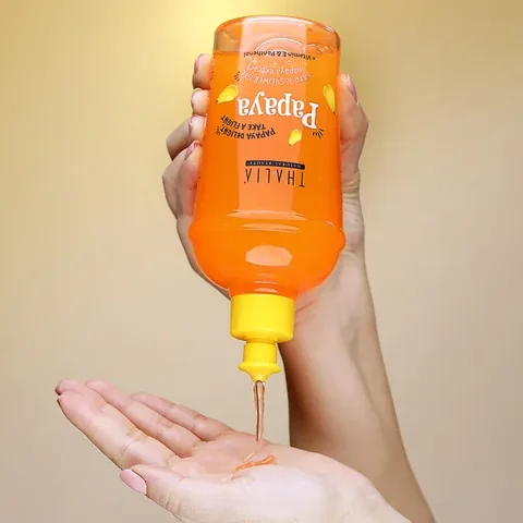 Гель для душа Thalia Natural Beauty Коктейль Папайя 400 мл