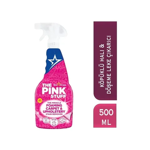 The Pink Stuff Miraculous Foam Carpet, Sofa and Upholstery Stain Remover 500 ml