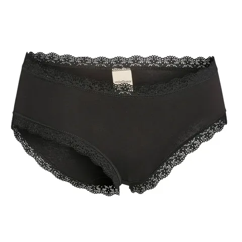 Underwear ملابس داخلية نسائية من الدانتيل، قطعتين، أسود، مقاس كبير، قطعة واحدة