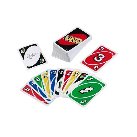Uno بطاقات أونو 1 قطعة
