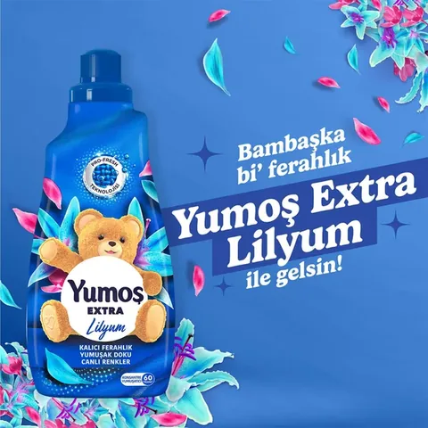 Yumoş Extra Concentrated Fabric Softener Lilyum 1440 ml