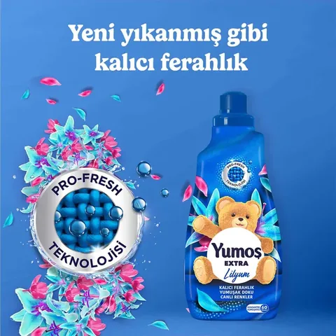 Yumoş Extra Concentrated Fabric Softener Lilyum 1440 ml
