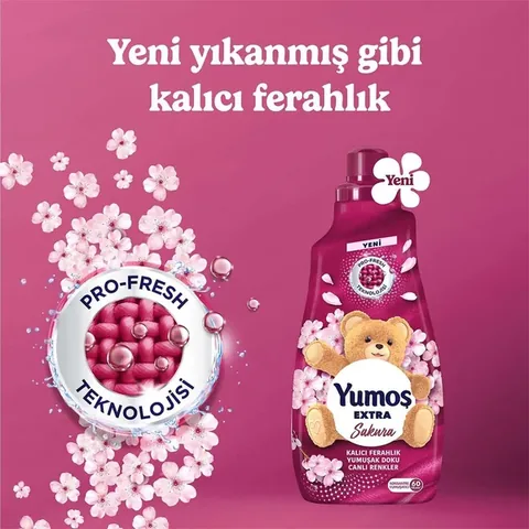Yumoş Extra Sakura Weichspüler 1440ml