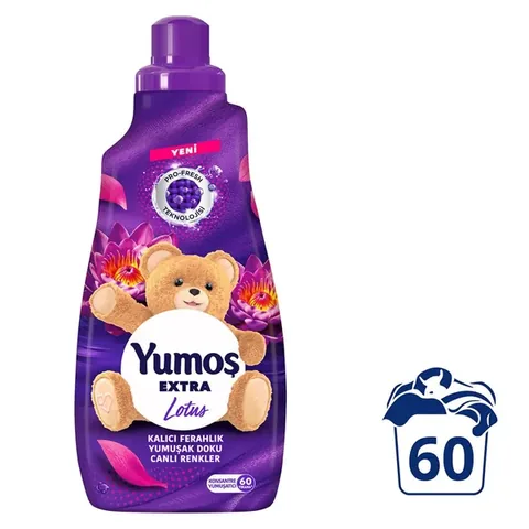 Yumoş Extra Fabric Softener 60 Wash Lotus 1440 ml
