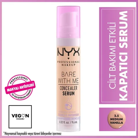 Nyx Professional Makeup Bare With Me Conceal And Calm Serum