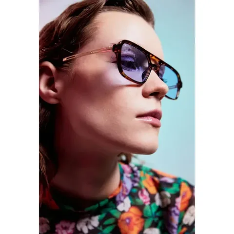 Aqua Di Polo Sunglasses Unisex Leopard Apss074701