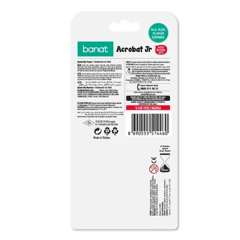 Banat Acrobat Children's Toothbrush Oral Care Kit