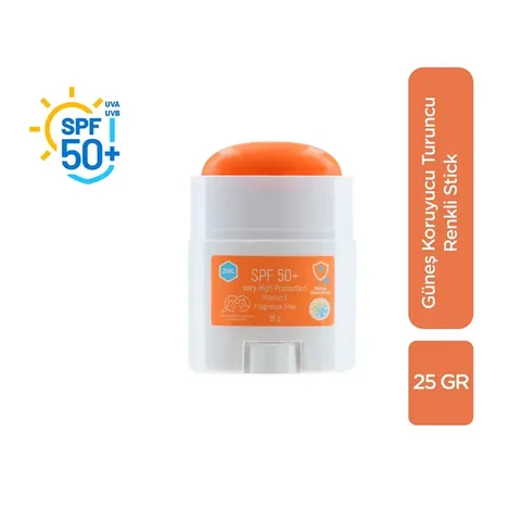 Bilge Öztürk Colored Sunscreen Stick Orange Spf50 25 gr