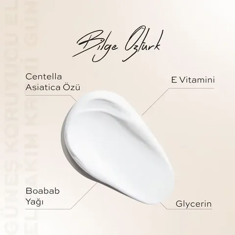 Bilge Öztürk Sun Protection Hand Care Cream Spf30 50 ml