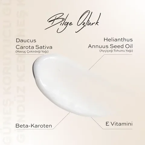 Bilge Öztürk Sun Shield Day Cream Spf50 50 ml