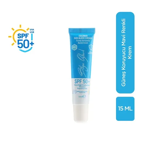 Bilge Öztürk Tinted Sunscreen Cream Blue Spf50 15 ml