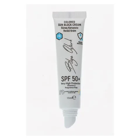 Bilge Öztürk Tinted Sunscreen Cream White Spf50 15 ml
