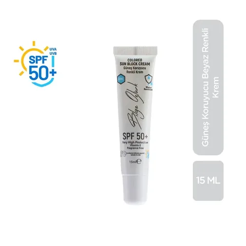 Bilge Öztürk Tinted Sunscreen Cream White Spf50 15 ml