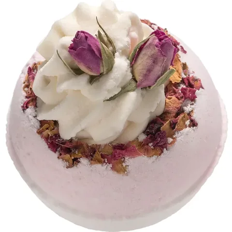 Bomb Cosmetics Wild Rose Badebombe mit Geranienöl - 160g