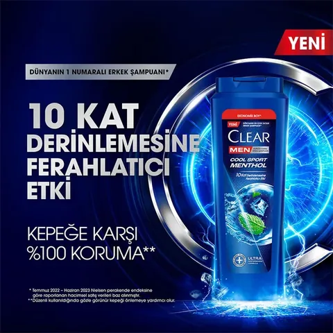Clear Men Anti-Schuppen Shampoo Cool Sport 600ml