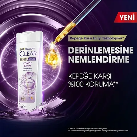 Clear شامبو كلير وومن المضاد للقشرة للعناية الكاملة 350 مل