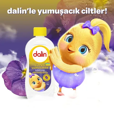 Dalin Baby Oil Floral Softness 300 ml