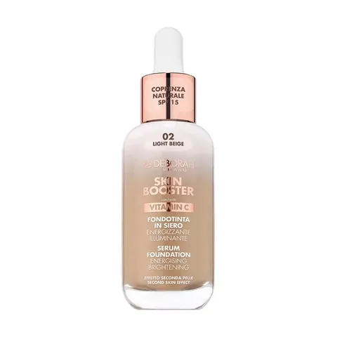 Deborah Skin Booster Serum Foundation 02 - Aufhellend & Feuchtigkeitsspendend