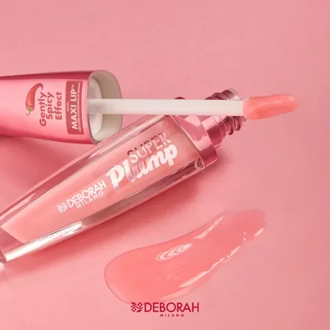 Deborah Super Plump Lip Gloss - Vollere Lippen, Natürlicher Glanz