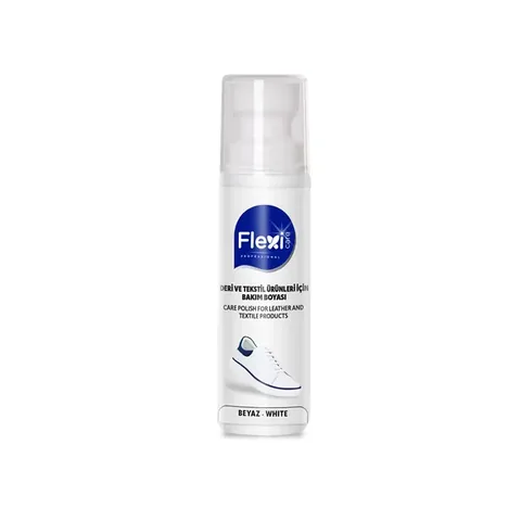 Flexicare Flüssiger Weißer Schuhpolitur 75ml