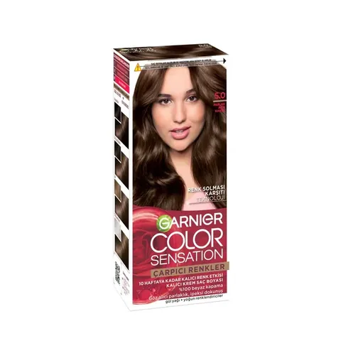 Garnier Striking Colors Hair Color 5.0 Brilliant Light Brown